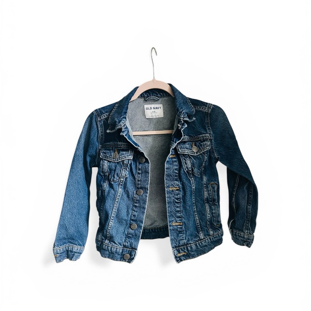 Old Navy Dark Blue Kids Denim Jacket